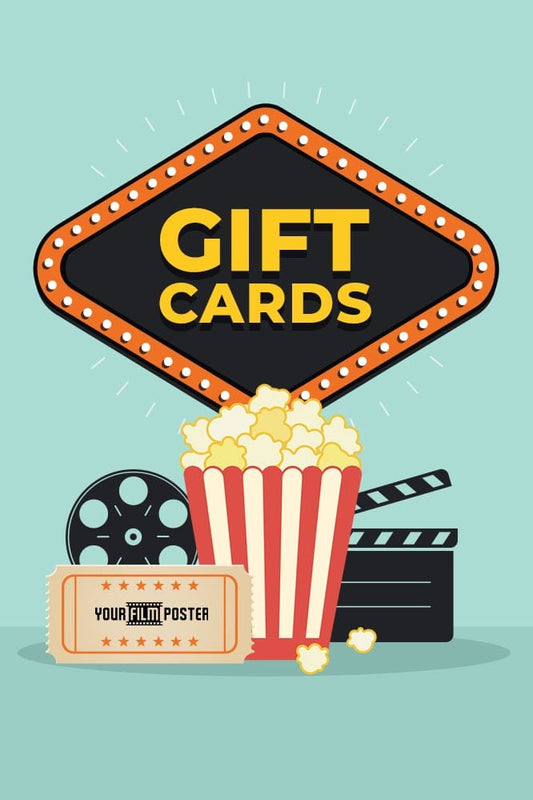 Shopping for someone else but not sure what to give them? Give them the gift of choice with a Your Film Poster gift card!